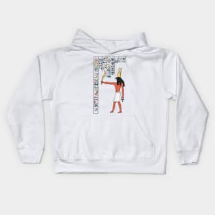 Ancient Egyptian Art form the Great Temple Kids Hoodie